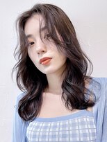 アイティーバイアルバム 松戸店(IT by ALBUM) ミディアムフェイスレイヤーヘア_外ハネボブ_28525