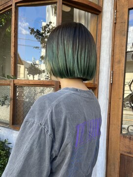 ディディ イック(didi ic) ティントバーグリーン：グラデーションカラー