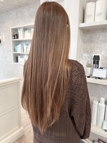 キャアリー(Caary)&nbsp;福山市美容室Caary人気 ロングヘア・ナチュラルストレートパーマ