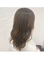 アロマヘアルーム 横浜店(AROMA hair room)&nbsp;20代30代40代艶髪ダークアッシュエアリーカール/横浜