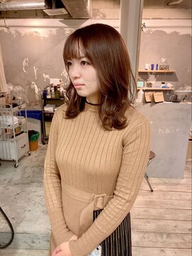 エイチヘア(h hair) 【hhair 四条大宮】くびれミディアム