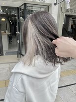 フェリア 松山(Feria)&nbsp;【Feria松山】ペールホワイトインナーカラー“石田幸輔”