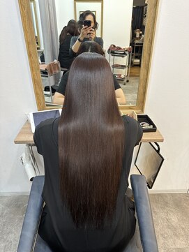 ミント 鳳(Mint.) 20代30代グレージュ髪質改善カラー韓国ヘア透明感