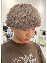 エース 栄矢場町店(Ace) 波巻きスパイラルパーマメンズマッシュツイストスパイラルパーマ