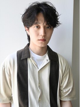 ディッセンバー 神宮前(December) ニュアンスパーママッシュパーマウルフ/波巻きスパイラル/渋谷