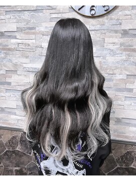 アンク クロス 新宿店(ANKHCROSS) ブラック×インナーホワイト @kasumistgram アンククロス新宿