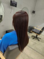 ビーヒアナウ N゜03 金沢駅西店(BE HERE NOW) ピンクブラウン/髪質改善/艶髪/ナチュラルカラー