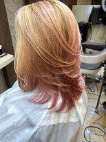 ヘアーリゾート 草流 井荻店(Hair Resort) [草流/井荻店]ハイライト×ダブルカラー