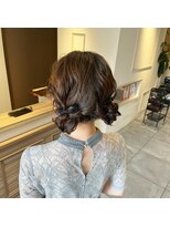 ヘアースタジオ エフ(Hair studio f) 茨木/ヘアセット/ツインアレンジ/ゆるふわ