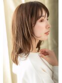 ミルクティーベージュ大人かわいいネオウルフY戸田公園30代40代