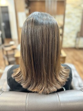 セレスト 心斎橋店(CELESTE) ２０代３０代４０代　柔らかいナチュラルな縮毛矯正