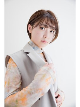 たさわ堂 ヨロ(yolo) 丸みショート/シースルーバング/小顔ショート