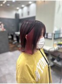 おしゃれ女子のインナーカラー うる艶ヘア 髪質改善Tr#5