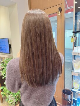 ブロッサム 保谷(Blossom) 20代30代40代ブリーチなしオリーブグレージュくびれミディ