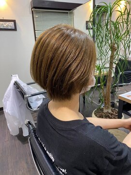 美容室 フォーリア Foglia 【Foglia坪来】ブリーチなし×シナモンベージュ