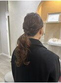 お呼ばれアレンジ/結婚式アレンジ/大宮美容室
