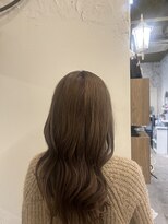 ヘアデザイン アクスト 西宮北口本店(HAIR DESIGN axt)&nbsp;暖かみのあるオレンジブラウンカラー