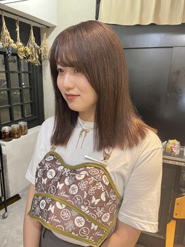 ノエル 池袋店(noel) 【noel】manami×ブリーチなしベージュ