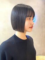 ロンドアジュール 横浜(Lond azur)&nbsp;首を長く魅せたい方には「ミニボブ」が絶対お勧め！横浜ショート