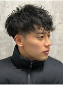 ツーブロックパーマ