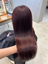 ルル(LuLu by KENJE)&nbsp;ツヤたっぷりカラー【藤沢/本鵠沼/ヘッドスパ/白髪ぼかし/艶髪】