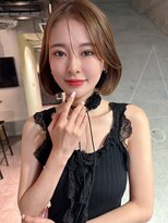 ルート(route) 顔まわりふわっと！タッセルボブ！堀江人気美容室★
