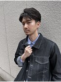 スパイキーショートメンズパーマ