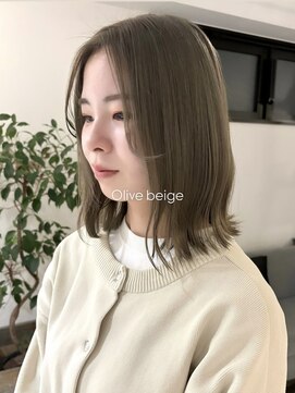 ニュート(Neut ) オリーブカラー/ブリーチカラー/オリーブベージュ/グレージュ