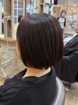 アルターリール(aL ter Rire) ホワイトグレージュ/デジタルパーマ/チェリーブラウン/杉田花乃