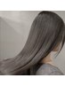 【最上級コース】髪質改善酸性ストレート+カラー+カット￥35800