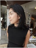 似合わせ顔まわりレイヤーカット