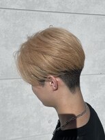 ザ アクネ 岡崎竜美丘店(THE ACNE)&nbsp;★メンズ，ブリーチ，ハイトーン，ベージュ系カラー，マッシュ