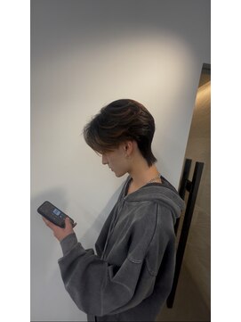 エクシア 名古屋店(EXCIA) 曲がる縮毛矯正で作るセンターパート