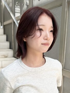 ニコ トウキョウ(nico TOKYO) 20代30代ショートボブ前髪ありボブミニボブ顔周りレイヤーカット