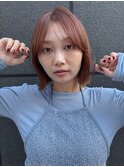 ボブレイヤー レイヤー 顔まわり 顔まわりレイヤー ブリーチなし