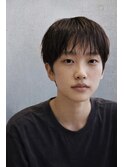 ノーセットベリーショート似合わせカット黒髪ダークアッシュ