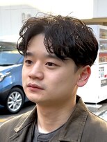 ウィル バイ ブラウン(Vir by Brown)&nbsp;MEN’S HAIR/サーフカール/刈り上げセンターパート/藤沢