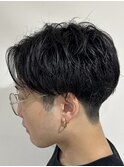 ニュアンスパーマ/ベリーショート/韓国風/松戸駅/men's