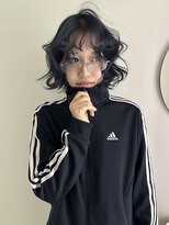 イェッカ(YECCA)&nbsp;ネイビーブルーカラー（ブリーチ１～２回）