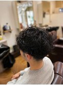 シャドウパーマで叶う大人メンズ艶感スタイル
