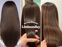 リトルスマイリー 辻堂店(Little Smiley)の雰囲気（髪質生活に合わせた髪質改善やトリートメントで触れたくなる艶髪）