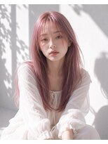 サンク(thank)&nbsp;王道ハイトーンピンクベージュロング
