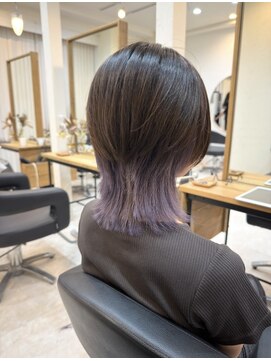 エリス ウメダ(Eliss umeda) ウルフ×インナーカラー