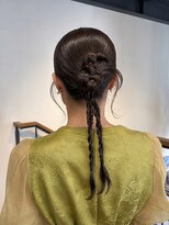 チックタック モーガン モデル(TICK-TOCK MORGAN Model)&nbsp;【mai】シンプル編みおろしヘア/編みおろし/元町