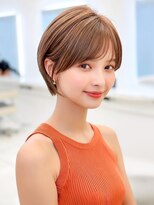 ルービック なかもず(Rubik's) 大人可愛いマッシュショート×透明感カラー