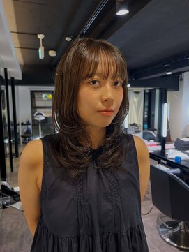 アンドバイモードケイズ (and by MODE K's) レイヤーカット/ハッシュカット