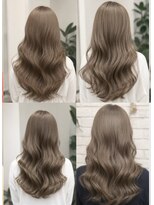 ルノヘアー(Lunohair)&nbsp;秋のトレンド韓国風マロンベージュロング×秋カラー