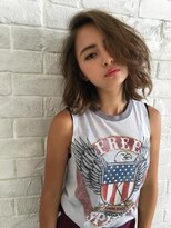 ロンド ルージュ 銀座店(Lond rouge)&nbsp;【佐藤詩穂】スモーキーアッシュがトレンド