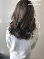 エル(LE)&nbsp;【LE】ヴェールウェーブブルージュアシメ似合わせカットセミディ