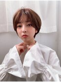 大人カジュアル 小顔になるショート リノ吉祥寺